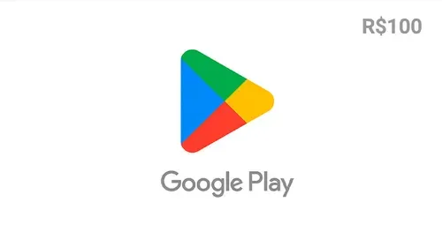 Google Play R$100 - Gift Card Digital - Mobile - Compre Na Nuuvem
